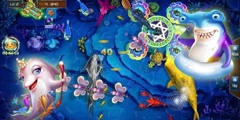 Đối thưởng hấp dẫn trong game săn cá rồng